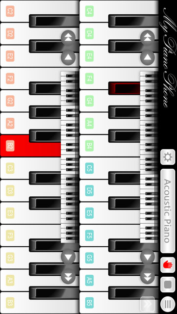 picture of full piano keyboard